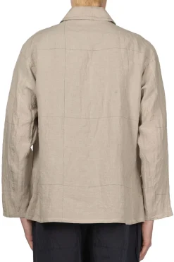New Kaptain Sunshine Work Shirt Jacket - Natural Pane