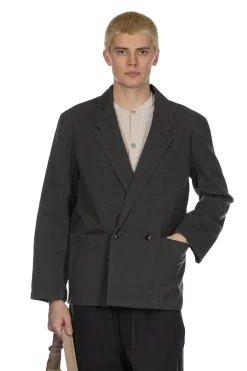 New LEMAIRE Workwear Blazer - Carbon Blue