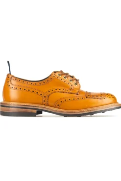 Clearance Tricker's X Blue Button Shop - Francis in Acorn Antique