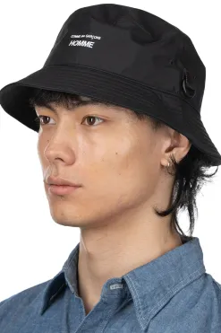 Hot Comme Des Garcons Homme x BRIEFING Nylon Bucket Hat - Black
