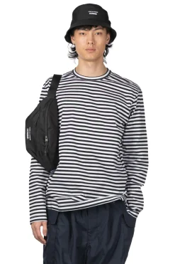Online Junya Watanabe MAN x Comme des Garçons Striped LS T-Shirt - White Black