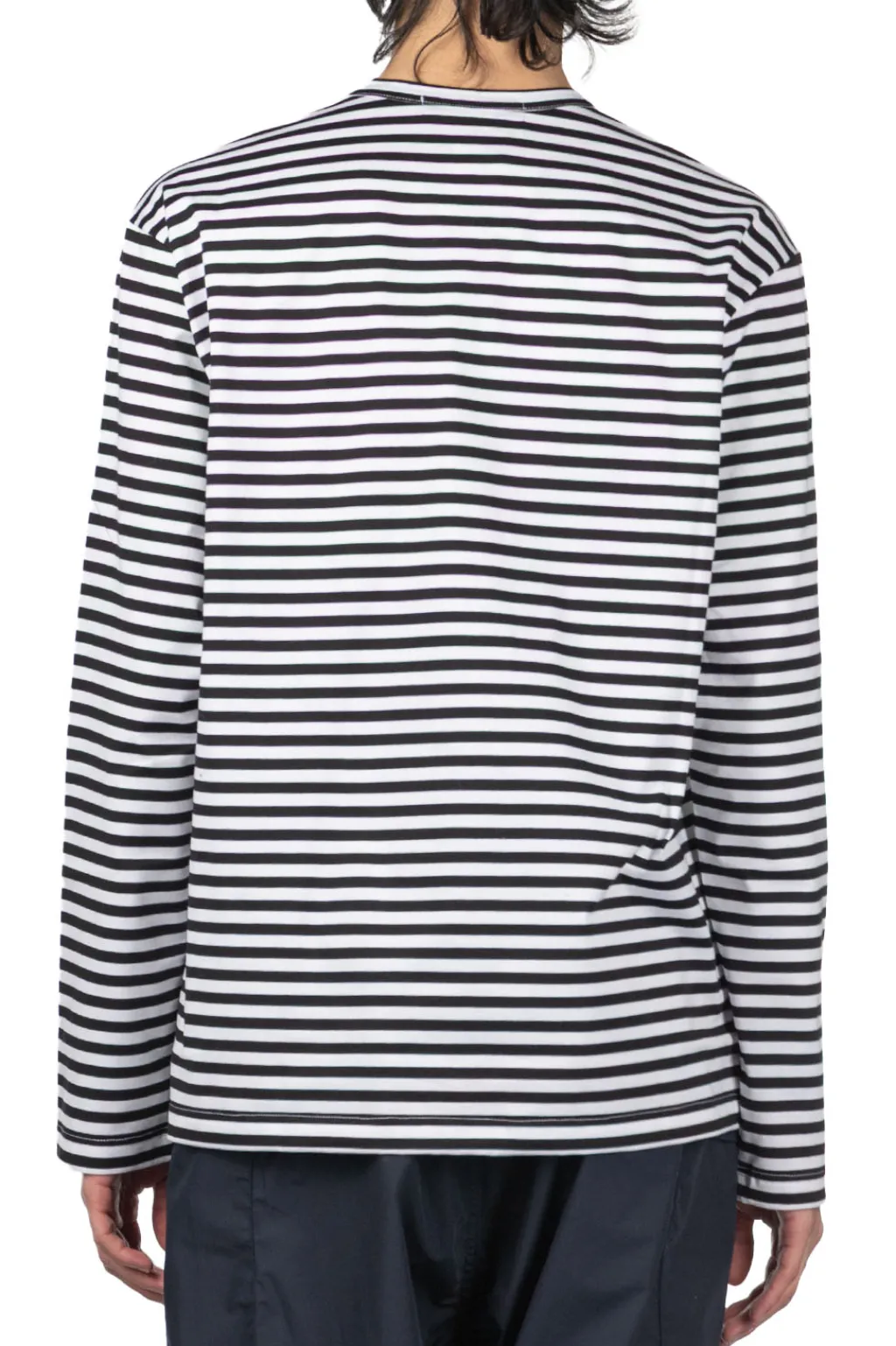 Online Junya Watanabe MAN x Comme des Garçons Striped LS T-Shirt - White Black