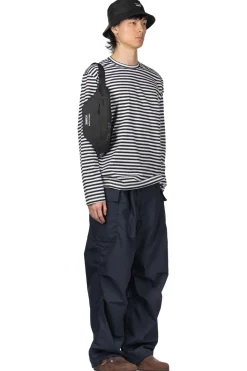 Online Junya Watanabe MAN x Comme des Garçons Striped LS T-Shirt - White Black