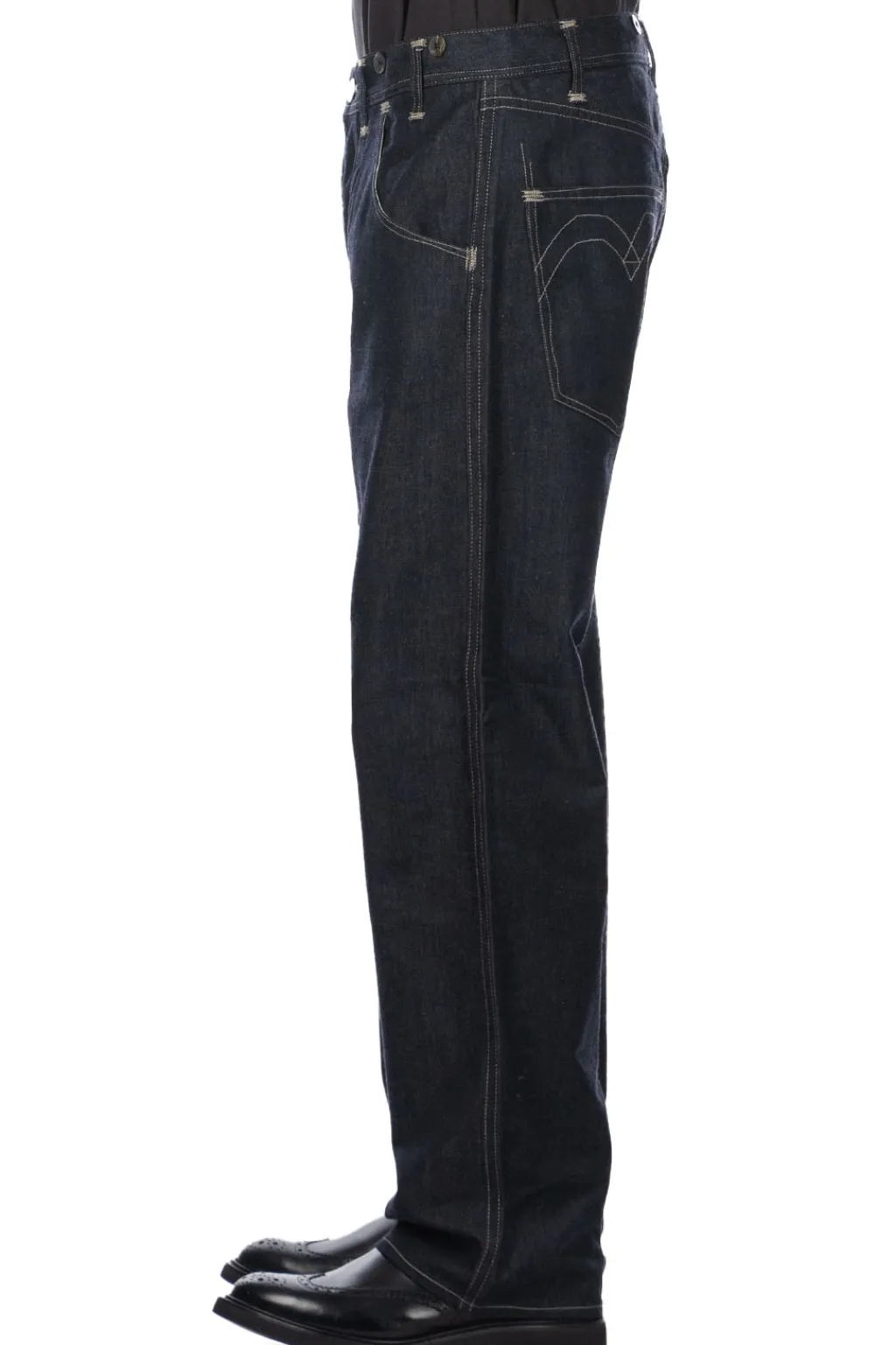 Clearance Junya Watanabe MAN X Levi's Denim - Navy x White