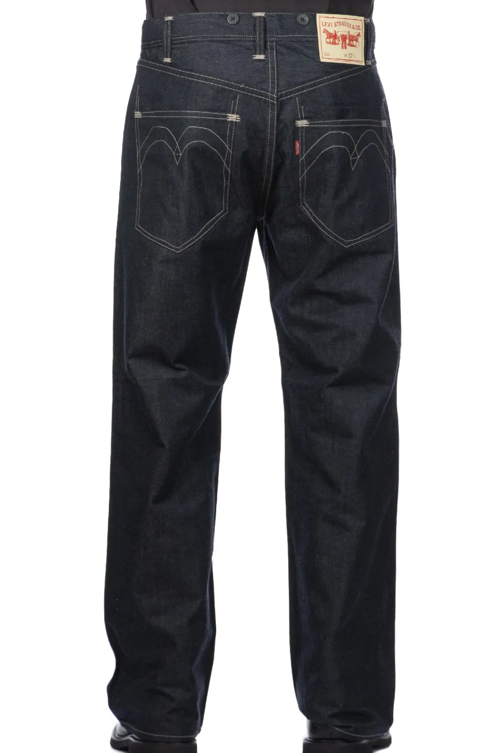 Clearance Junya Watanabe MAN X Levi's Denim - Navy x White