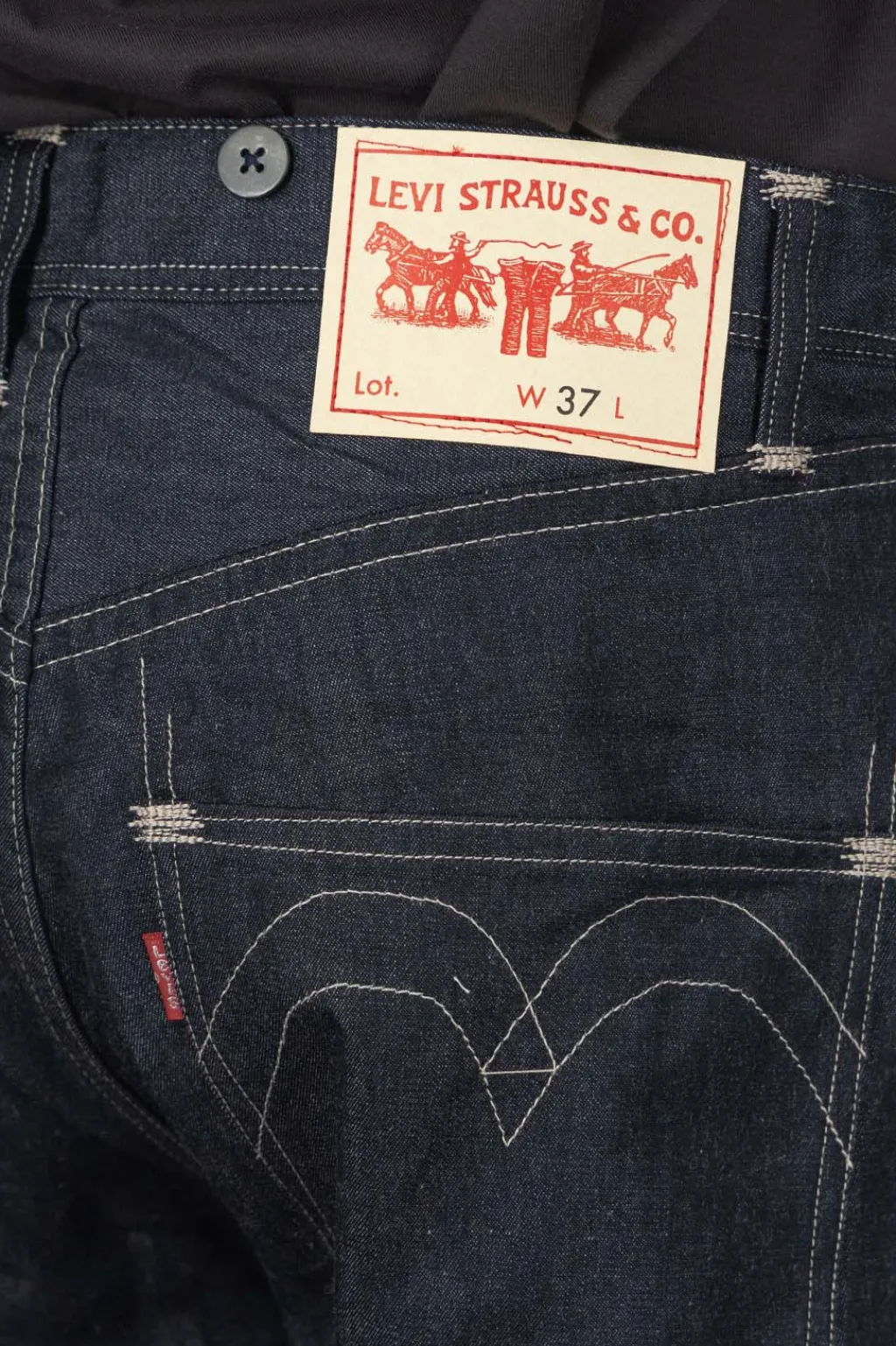 Clearance Junya Watanabe MAN X Levi's Denim - Navy x White