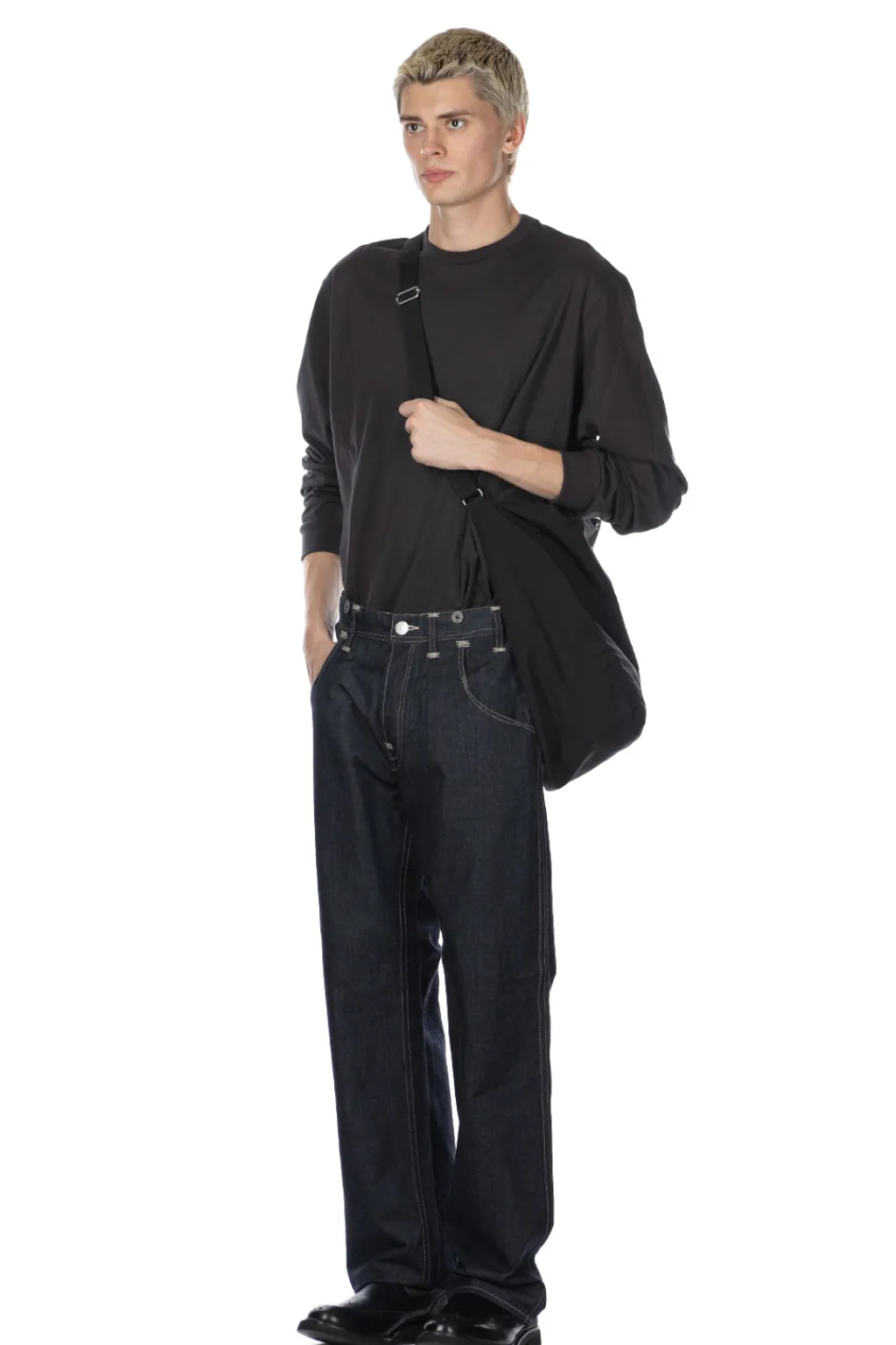 Clearance Junya Watanabe MAN X Levi's Denim - Navy x White