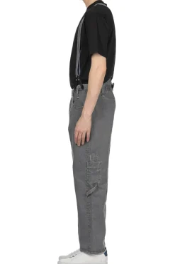 Clearance Junya Watanabe MAN x Levi's Denim - Suspender Pants - Grey
