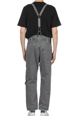 Clearance Junya Watanabe MAN x Levi's Denim - Suspender Pants - Grey