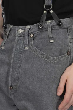 Clearance Junya Watanabe MAN x Levi's Denim - Suspender Pants - Grey