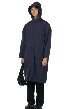 Online YLEVE Y : Nylon Fleece Coat - Navy