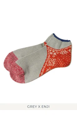 Hot Kapital 96 Yarns Bandana Heel Ankle Socks - 4 Colors