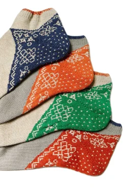 Hot Kapital 96 Yarns Bandana Heel Ankle Socks - 4 Colors