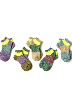 Hot Kapital 56 Yarns GOGH Grandrell Ankle Socks - 5 Colour Choices