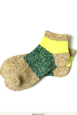Hot Kapital 56 Yarns GOGH Grandrell Ankle Socks - 5 Colour Choices