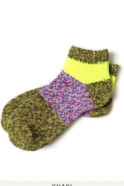 Hot Kapital 56 Yarns GOGH Grandrell Ankle Socks - 5 Colour Choices