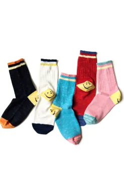 Clearance Kapital 96 Yarns IVY RAINBOWY HAPPY HEEL Socks - 5 Colors