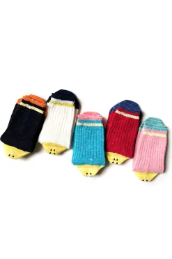 Clearance Kapital 96 Yarns IVY RAINBOWY HAPPY HEEL Socks - 5 Colors