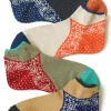 Clearance Kapital 96 Yarns Paisley Bandana Heel Ankle Socks - 4 Colors