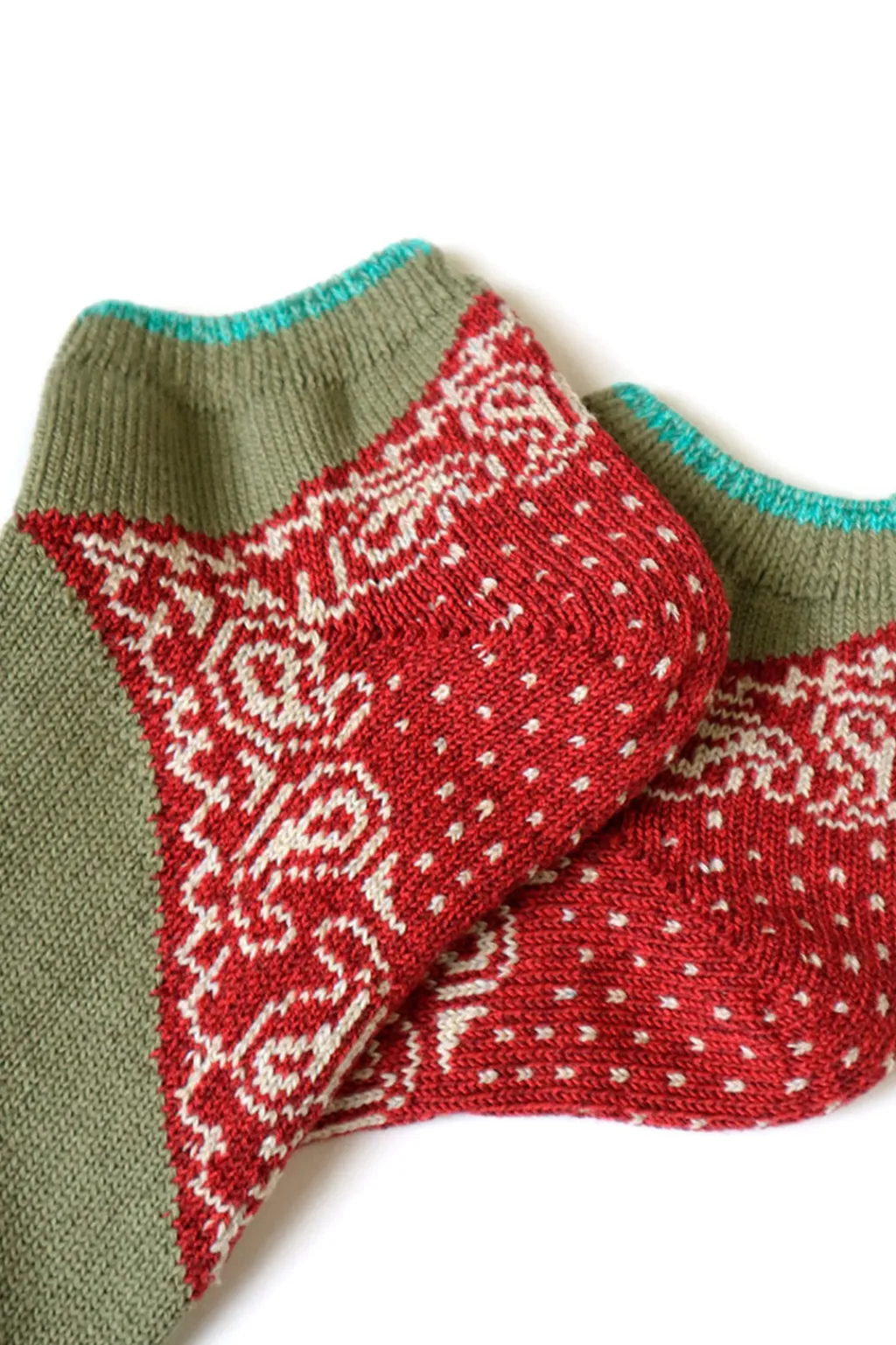 Clearance Kapital 96 Yarns Paisley Bandana Heel Ankle Socks - 4 Colors