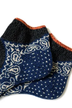 Clearance Kapital 96 Yarns Paisley Bandana Heel Ankle Socks - 4 Colors