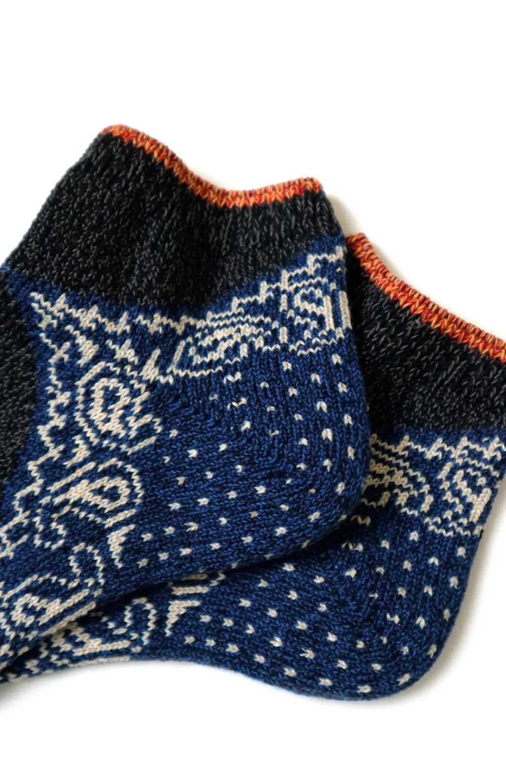 Clearance Kapital 96 Yarns Paisley Bandana Heel Ankle Socks - 4 Colors
