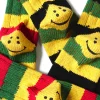 Online Kapital 56 Yarns RASTA RAINBOWY HAPPY HEEL Socks - 2 Colour Choices