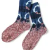 Best Kapital 56 Yarns TOKUSHIMA SHIBORI Dye Socks - Indigo