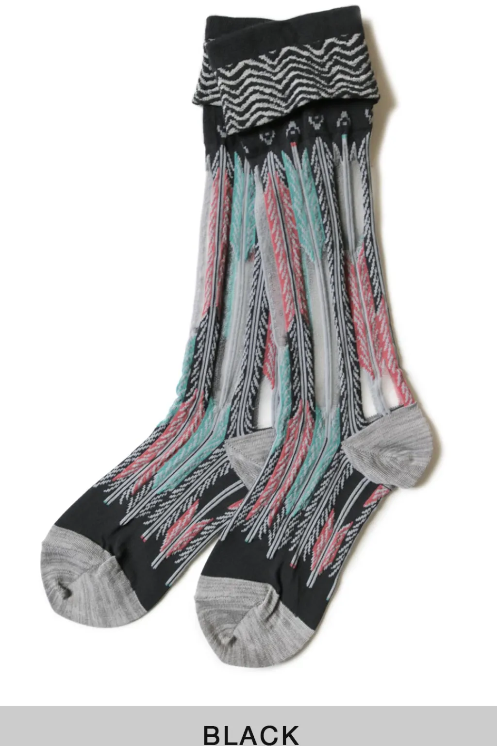 Outlet Kapital 200 Yarns YABANE See-Through Socks - 4 Colour Choices