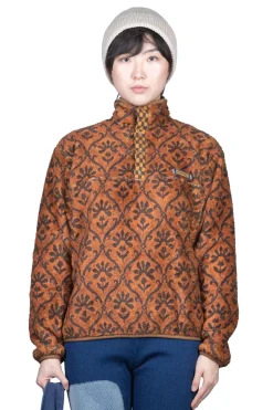 Best Kapital YOSEMITE Arabesque Fleece Pullover - Brown