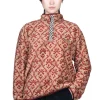 Best Kapital YOSEMITE Arabesque Fleece Pullover - Beige