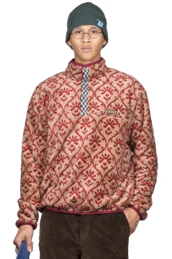Outlet Kapital YOSEMITE Arabesque Fleece Pullover - Beige