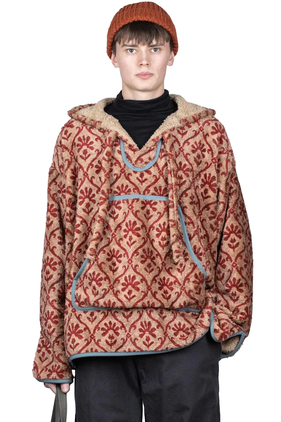 Clearance Kapital YOSEMITE Arabesque Fleece BAJA Parka - Beige