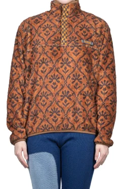 Best Kapital YOSEMITE Arabesque Fleece Pullover - Brown