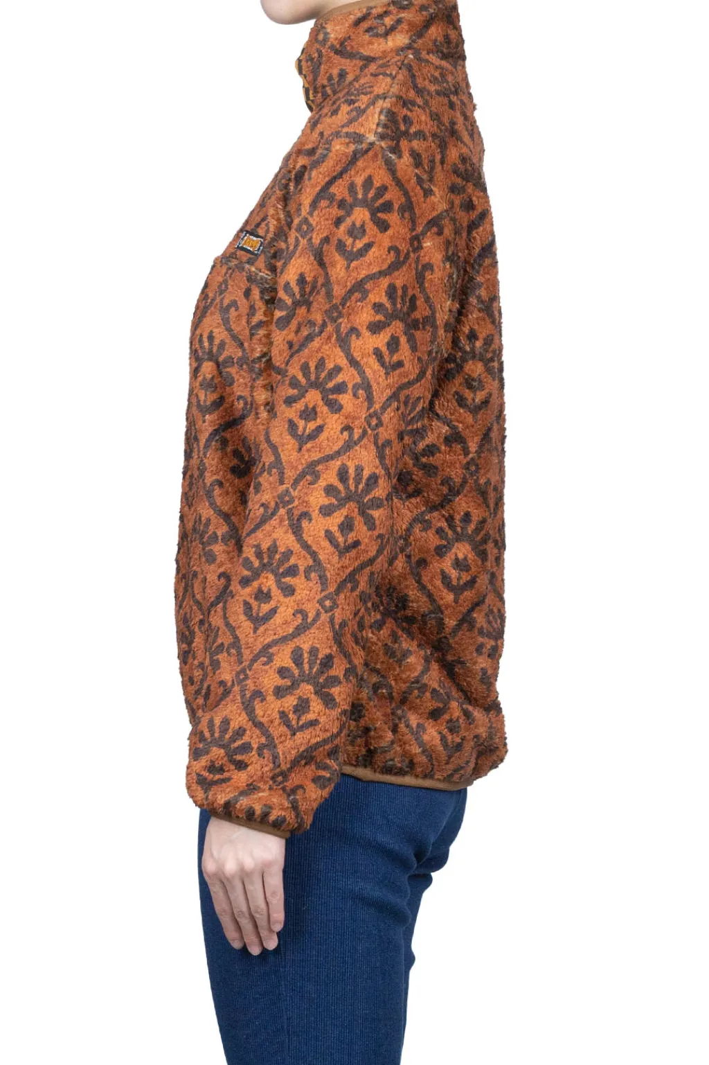 Best Kapital YOSEMITE Arabesque Fleece Pullover - Brown