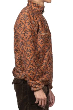 Sale Kapital YOSEMITE Arabesque Fleece Pullover - Brown
