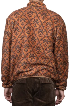 Sale Kapital YOSEMITE Arabesque Fleece Pullover - Brown