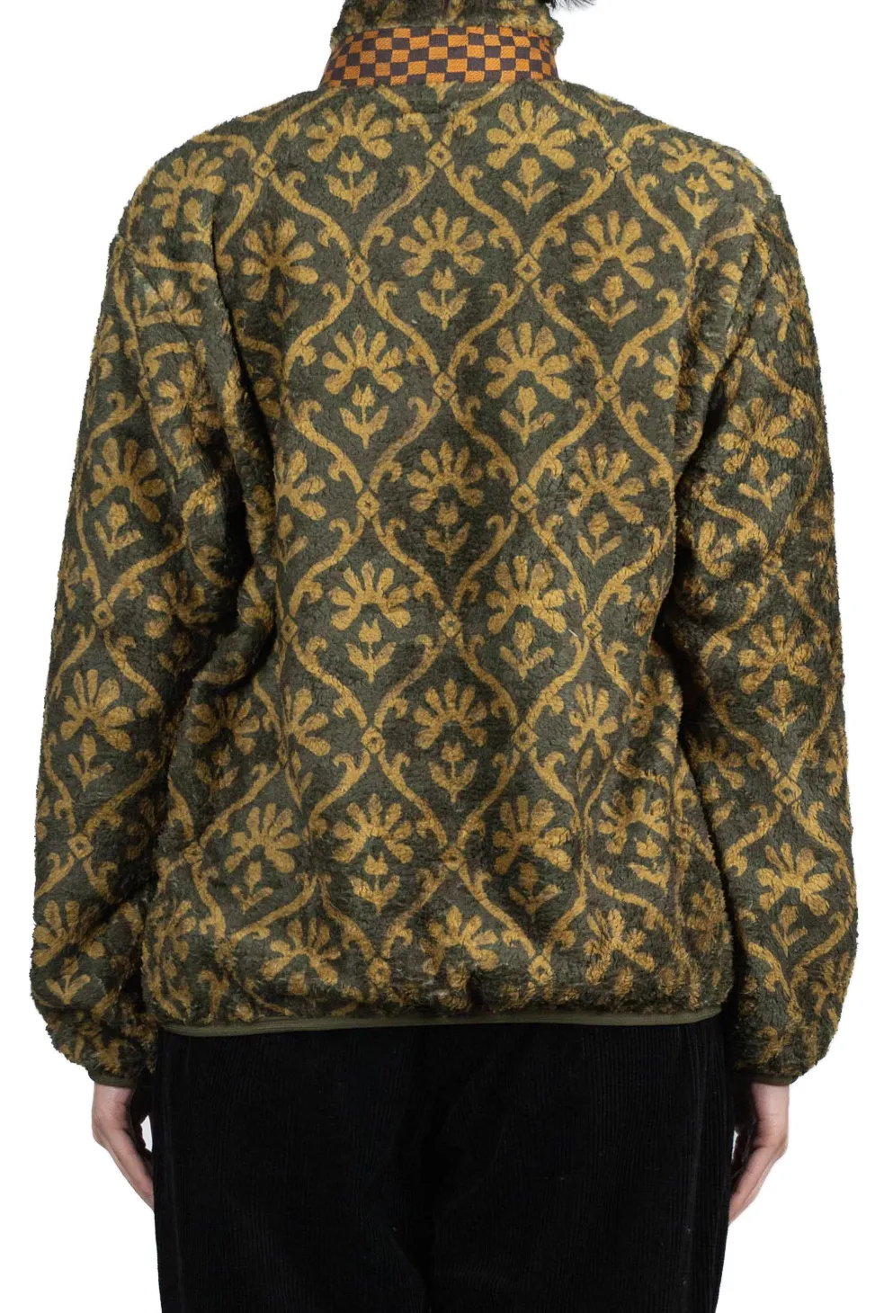 Online Kapital YOSEMITE Arabesque Fleece ZIP Blouson - Khaki