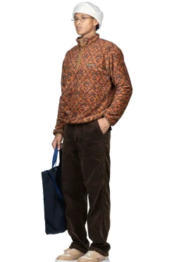 Sale Kapital YOSEMITE Arabesque Fleece Pullover - Brown