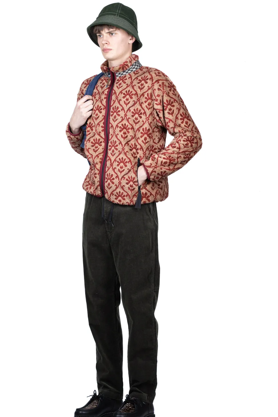 Clearance Kapital YOSEMITE Arabesque Fleece BAJA Parka - Beige