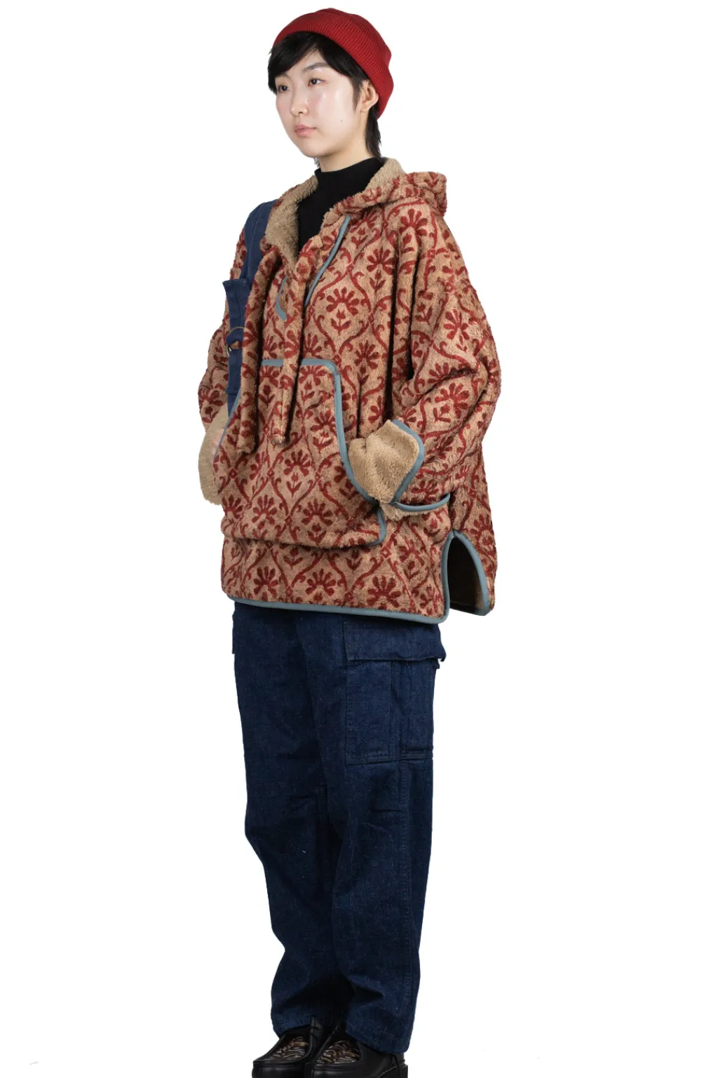 Clearance Kapital YOSEMITE Arabesque Fleece BAJA Parka - Beige