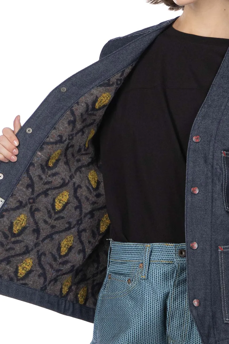 Outlet Kapital 130z Denim Lining ROOKIE CHOT-KIT