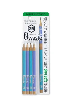 New Kitaboshi Pencil Zero Waste Connect Pencil 2B Set (4 pcs)